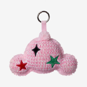 SKULLPANDA Tell Me What You Want  Plush Pendant Getting Dressed (Pink)