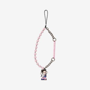 SKULLPANDA CHEERS TO MYSELF Series Phone Charm - Pink Version