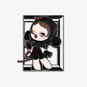 SKULLPANDA Image Of Reality Series Badge - The Duality (Black)