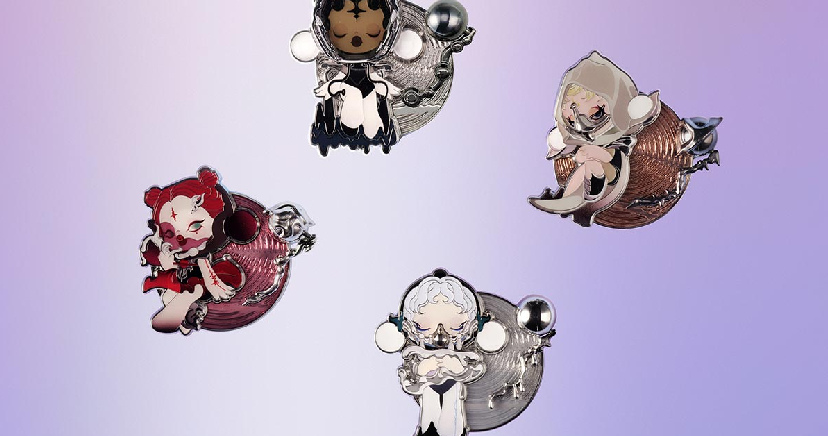 SKULLPANDA The Sound Series Magnet