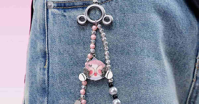SKULLPANDA The Sound Series Phone Chain